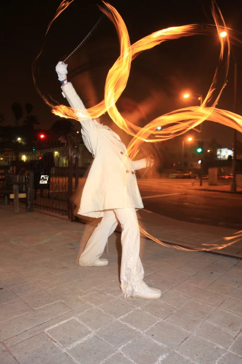 The flair of purpose.