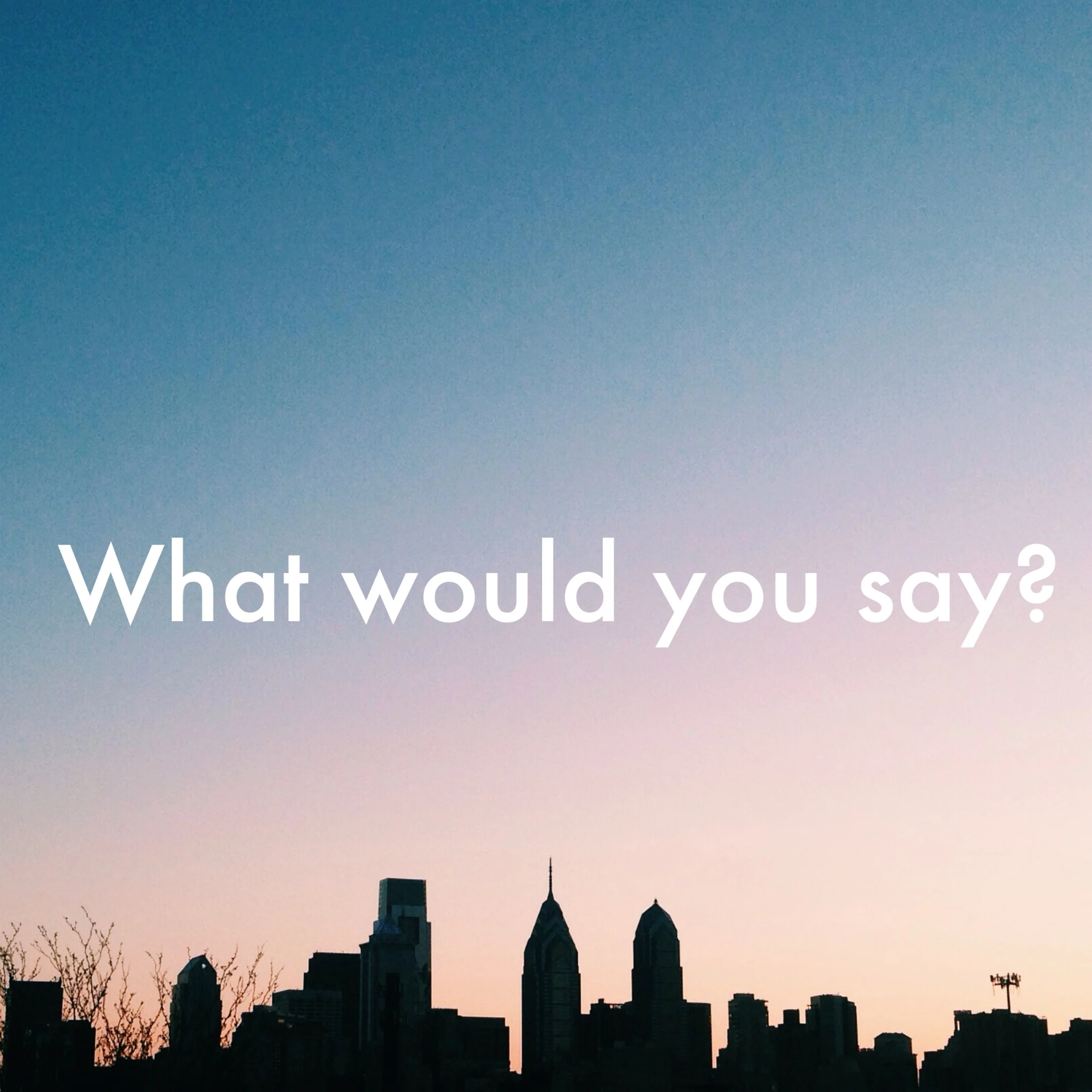 A Call for Your Help and Your Thoughts