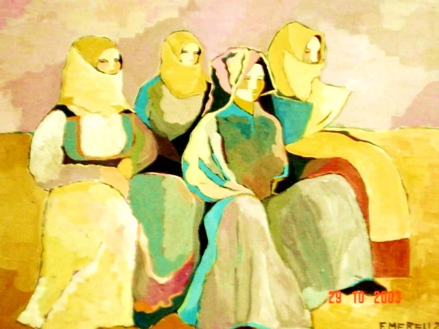 DONNE SARDE, 30x40 cm