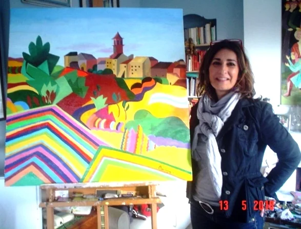 37. paesaggio, tempere su tela.jpg
