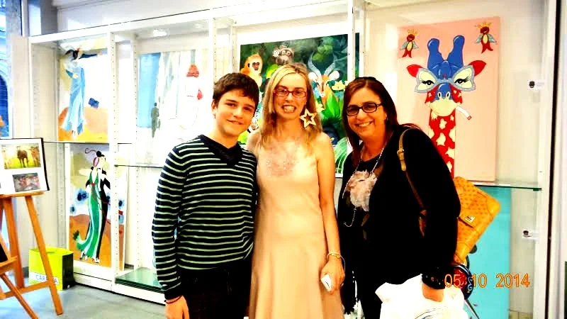 michele fazio e mamma agnese 10 maggio 2014.jpg