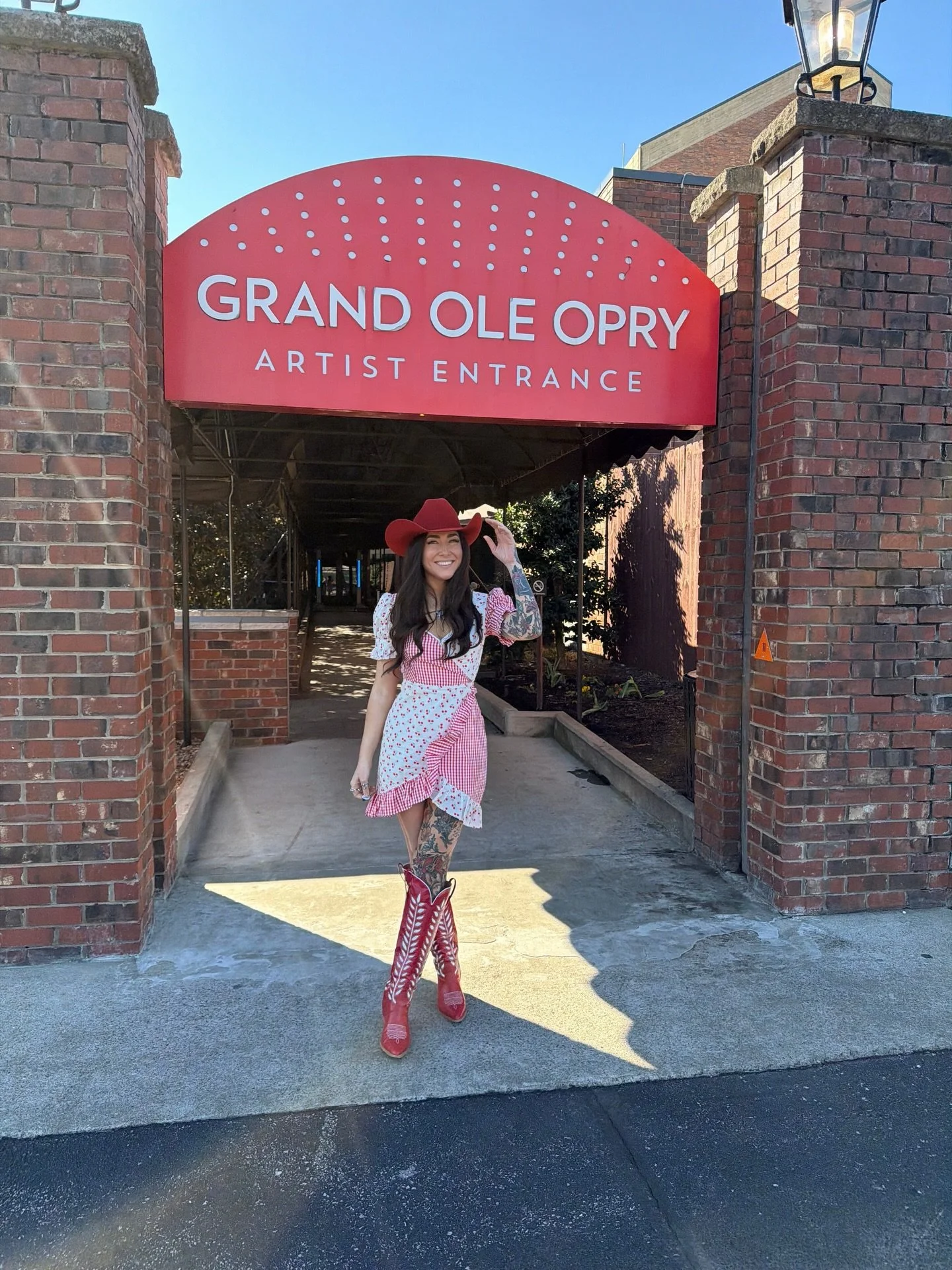 I didn&rsquo;t make my Opry debut but did get to play at @opry yesterday and found out this morning I&rsquo;ll be on @wsmradio March 25th talking about my new EP 🥹🕺🏻🎉 have you presaved Two Weeks yet? #countrymusic