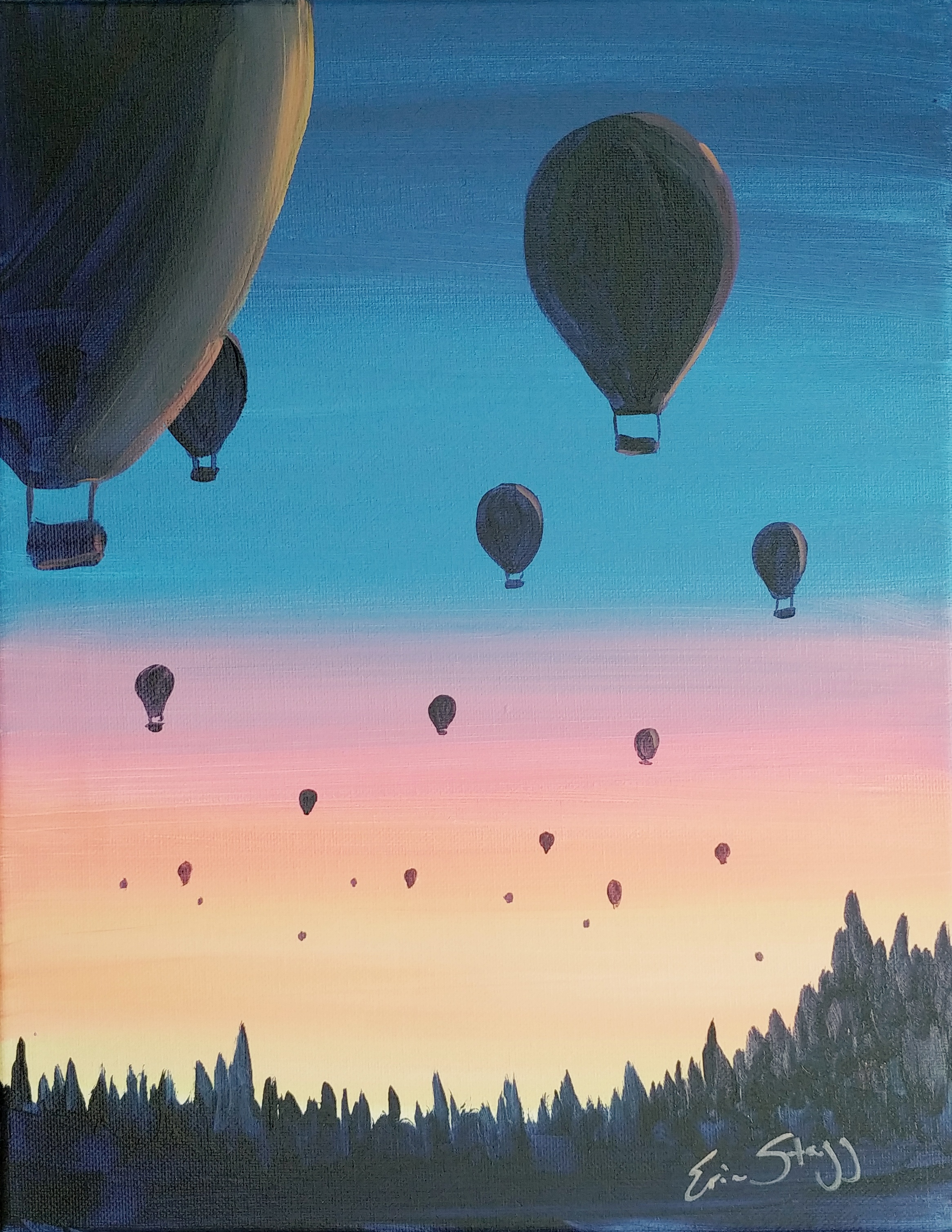Hot Air Balloons - quick design