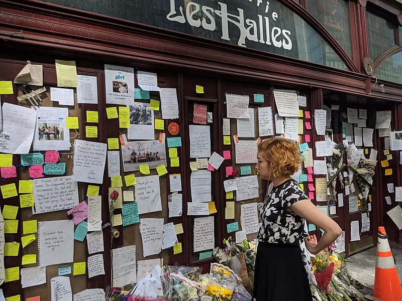 Photo of Les Halles Memorial by Lenina Libera, licensed on Creative Commons.