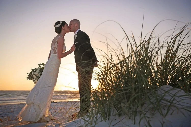 Lindsay and Jason - A Sunset Beach Destination Wedding in Siesta Key