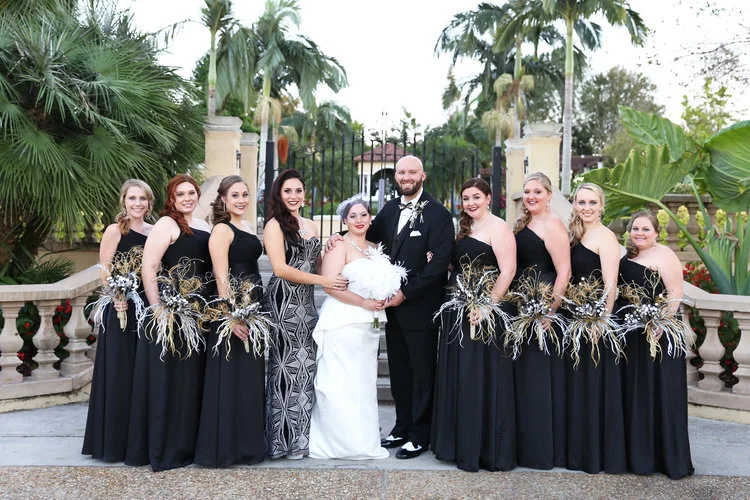 Brittany And Tyler An Art Deco New Years Eve Wedding Winsor Event Studio