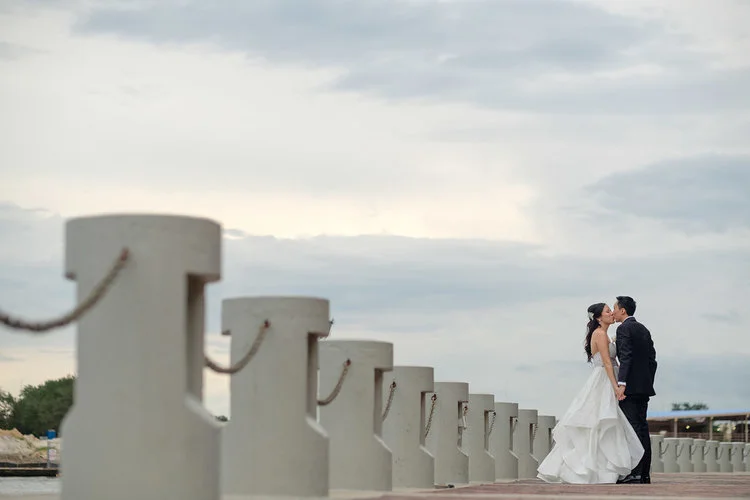 Christina and Jonathan - A Merlot and Rose Wine Wedding at the Straz Theatre