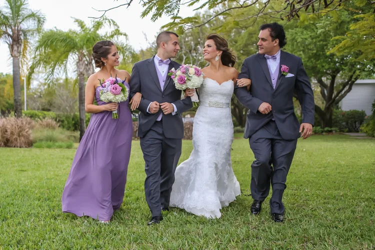 Sabrina and Alex - A Lavender and Mint Garden Wedding