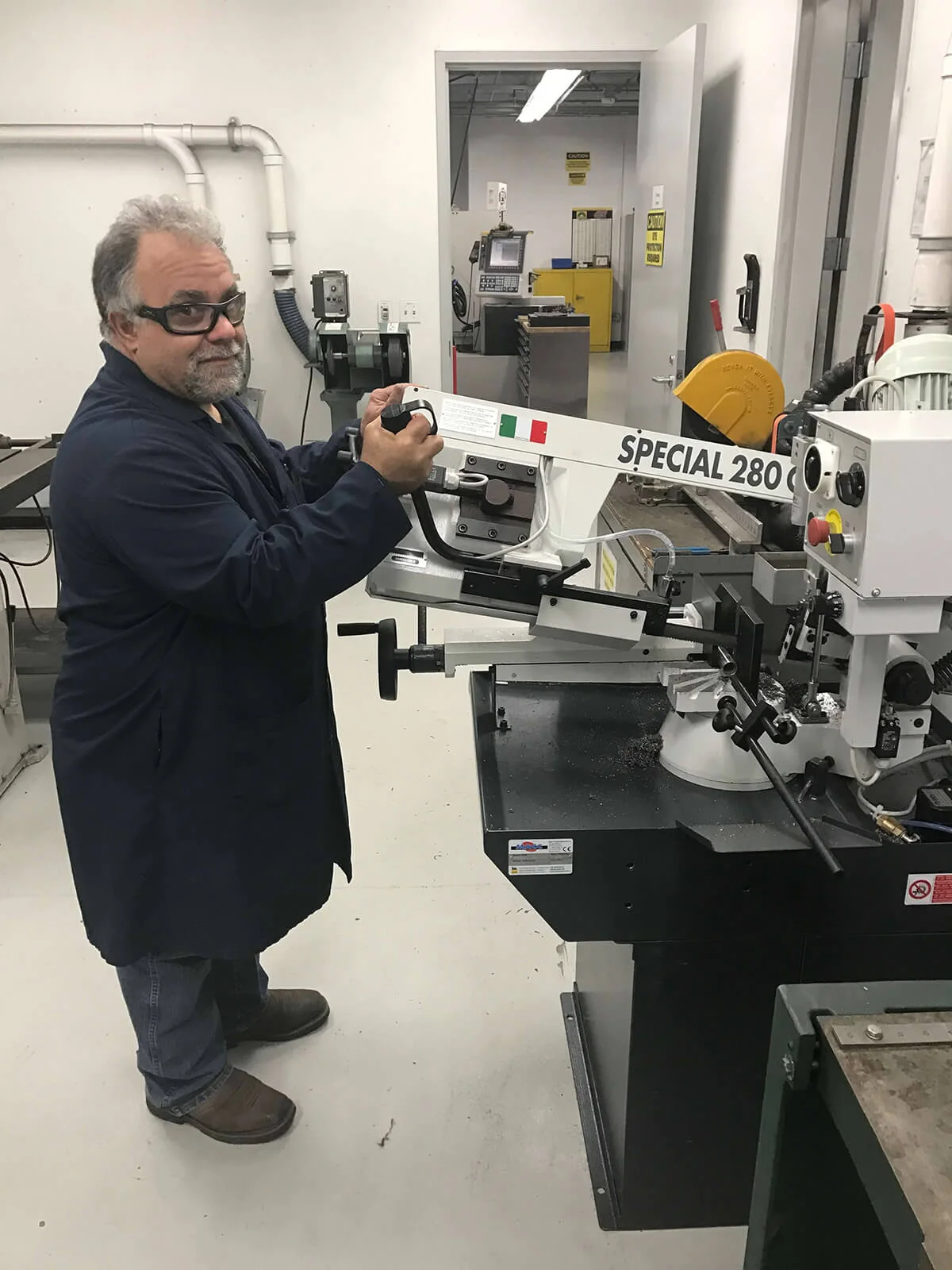 NuVasive, Inc. S280CSO Band Saw — Quantum Machinery Group