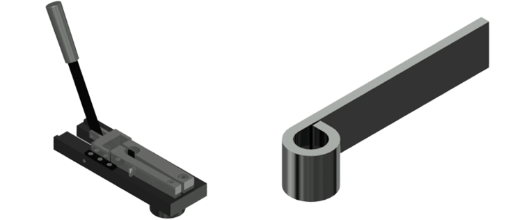 HINGES MAKING TOOL PP200 (OPTIONAL)