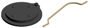 Tooling for Making "Belly Top Railing" - Diameter of 8.85" / 225mm