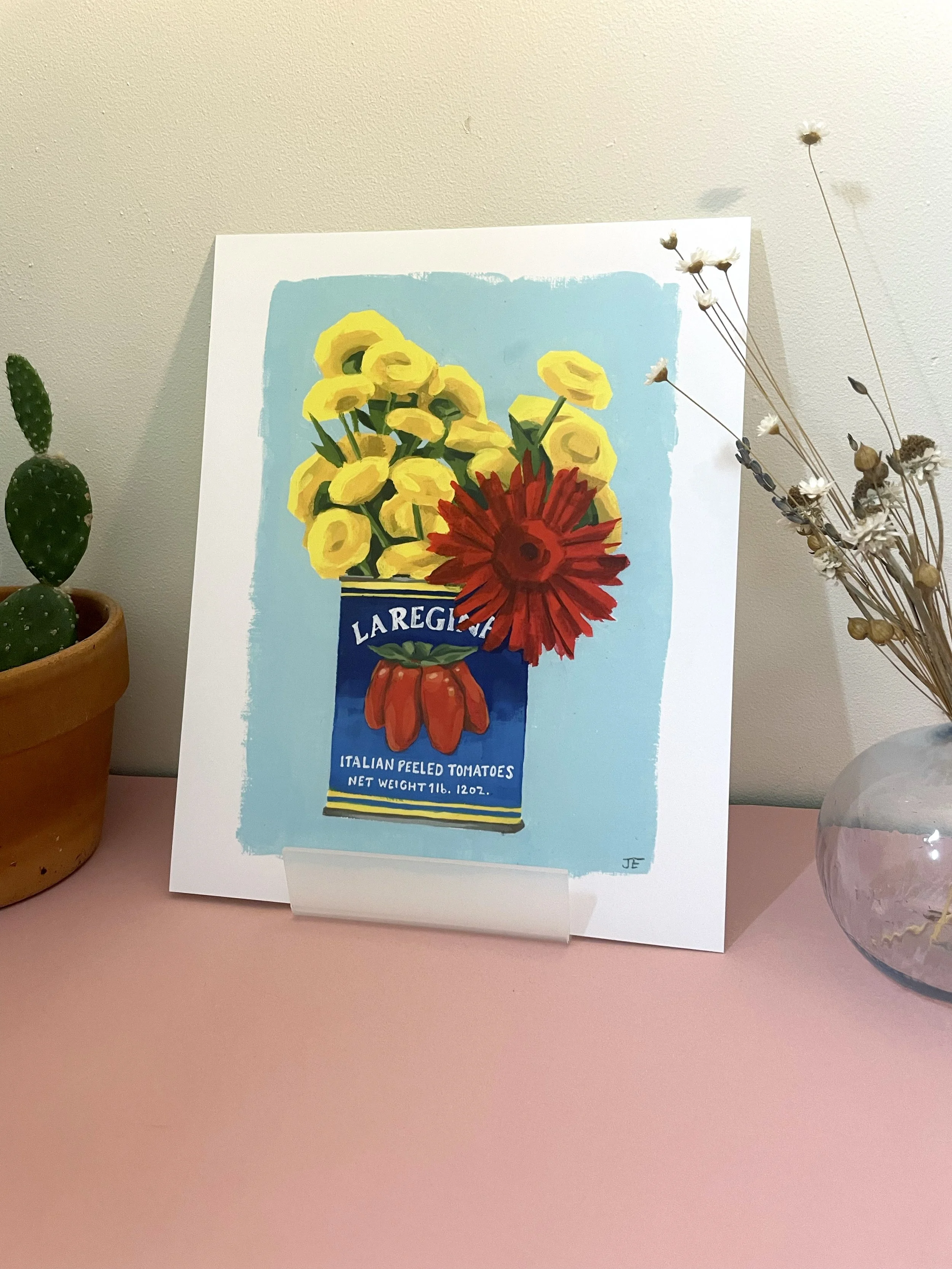 unFramed_italian flower arrangement wall art_floral art print_02.jpg