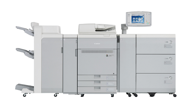Our Canon imagePress c700 creates beautiful short-run color pieces, allowing us to offer a wide range of variable data solutions.