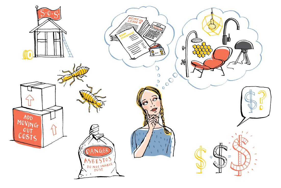Inside Out magazine: various spots - home renovation hazards