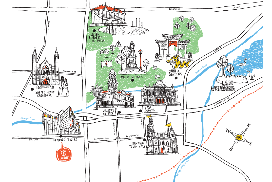 Bank of Bendigo: Bendigo landmarks