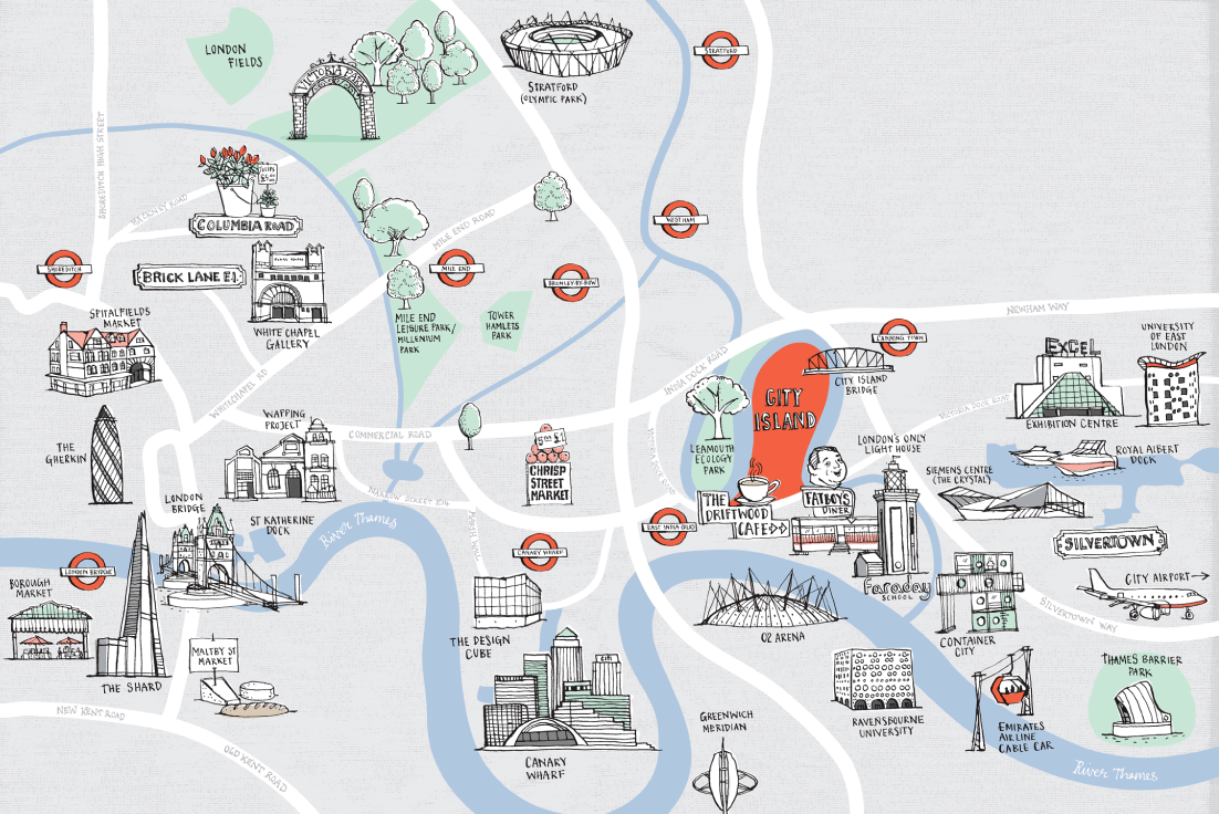 Ballymore: London City Island precinct development