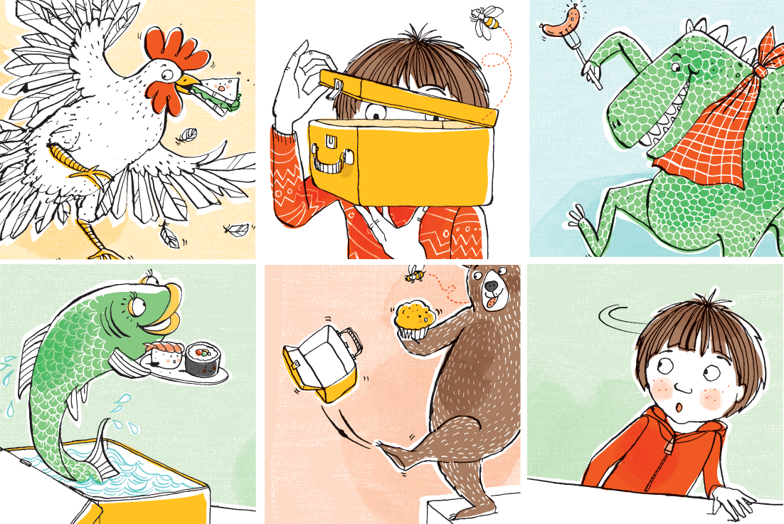 New Frontier Publishing: What's in my Lunchbox? - author Peter Carnavas