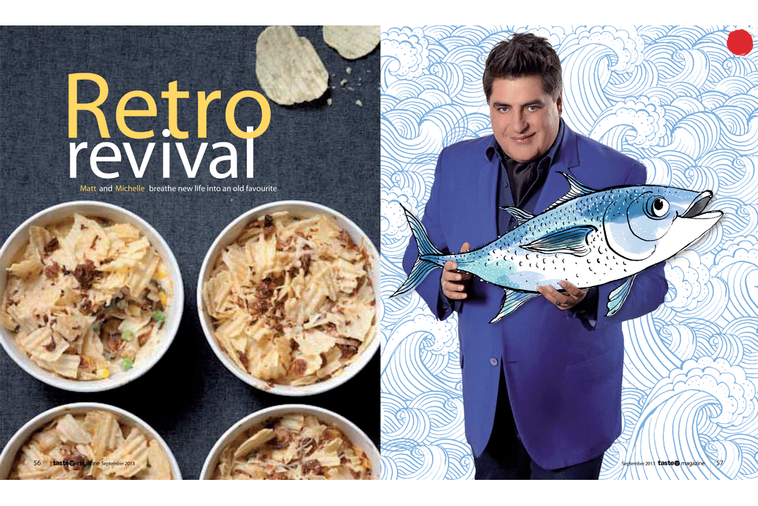Taste magazine: Fish pie: Matt Preston's quest to reinvent classic retro recipes