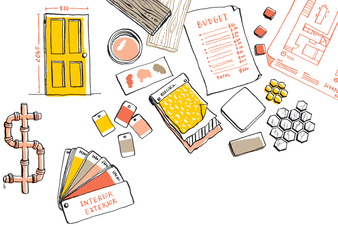 InsideOut magazine: article looking at ways to stretch your reno budget
