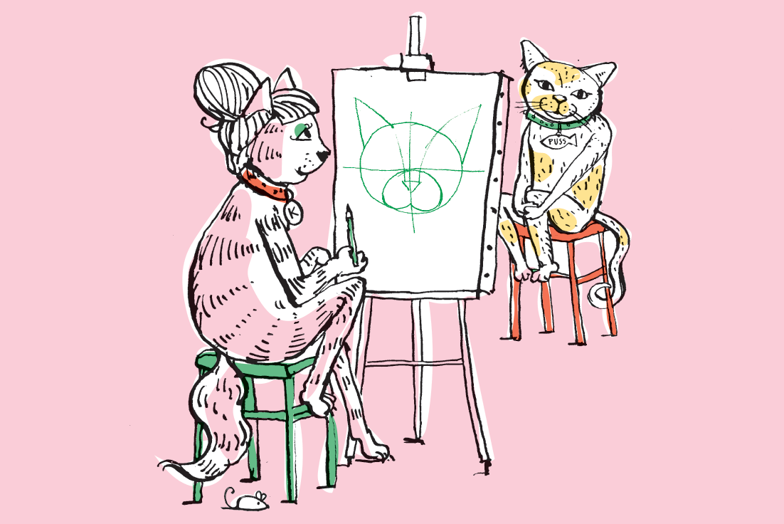 National Gallery of Victoria: Draw a cat with Kat - NGV's kids summer festival