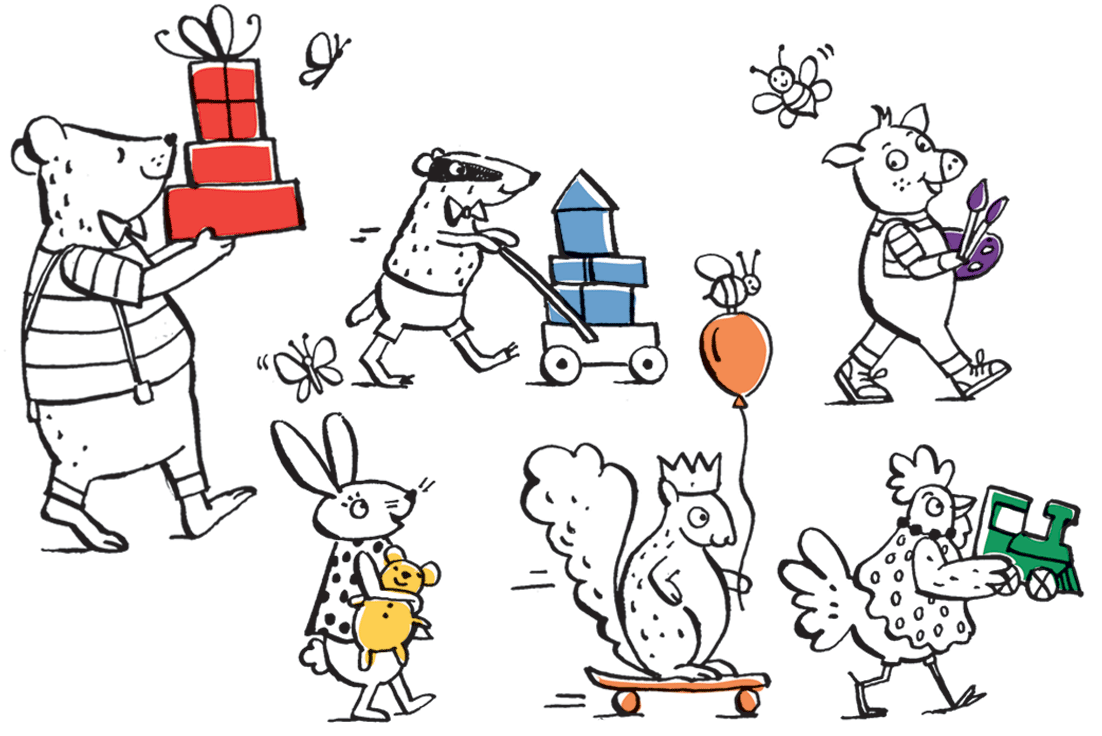 The Shopping Aunty: characters