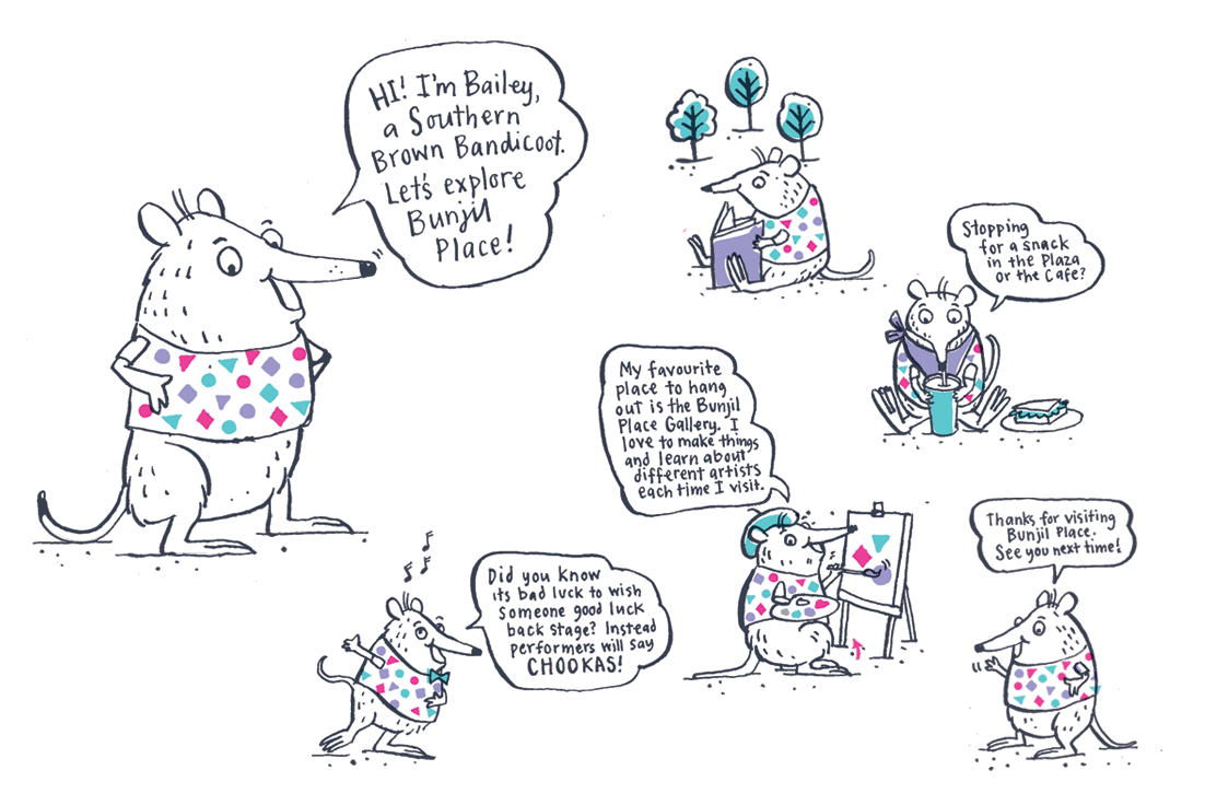 Bunjil Place: kids' activity book