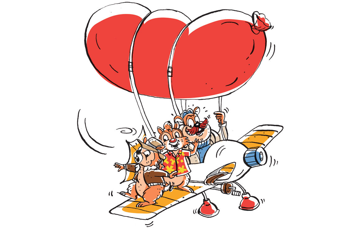 Disney: my take on iconic characters Chip ’n’ Dale for Disney’s social media channels