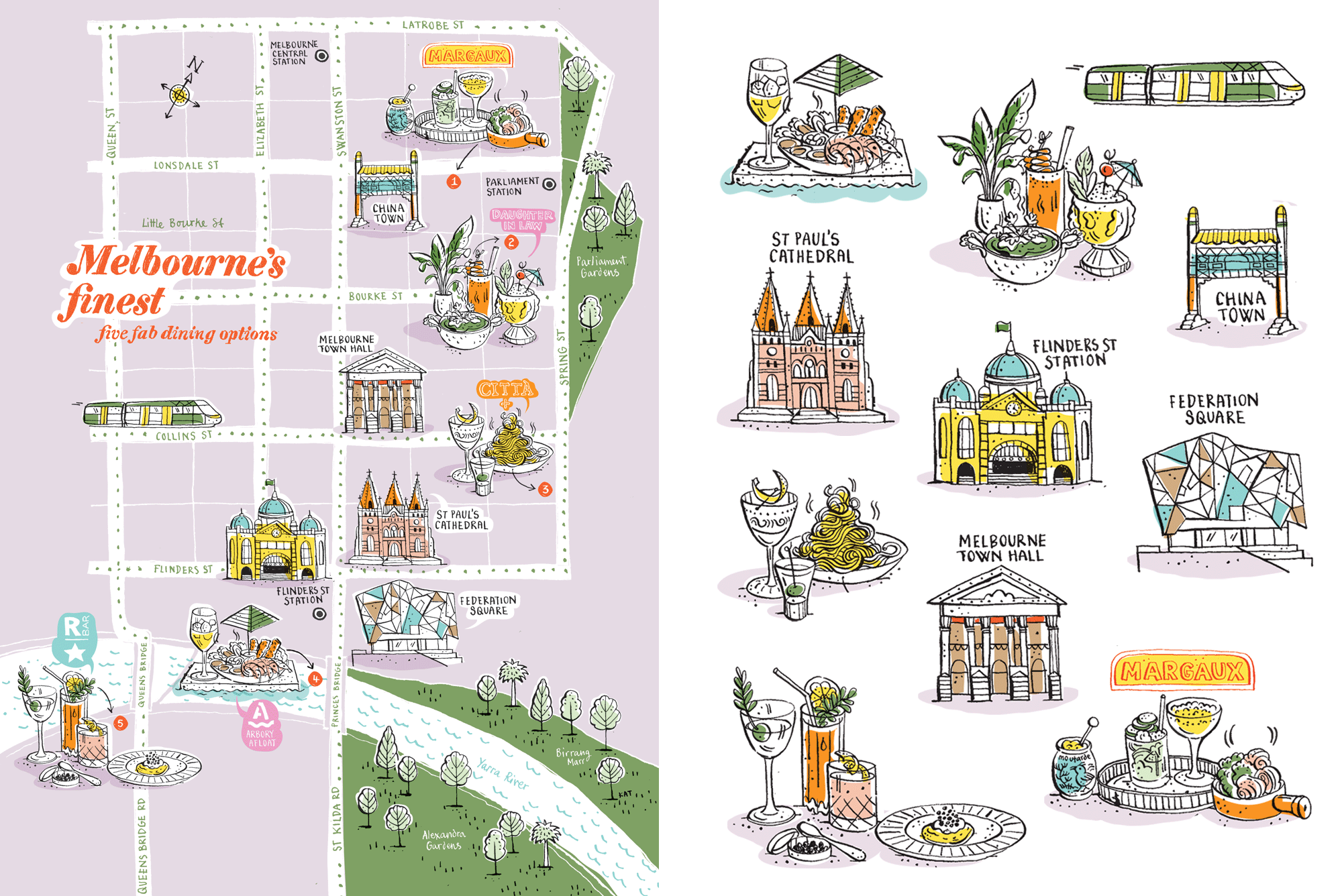 Herald Sun: Five Melbourne dining hotspots