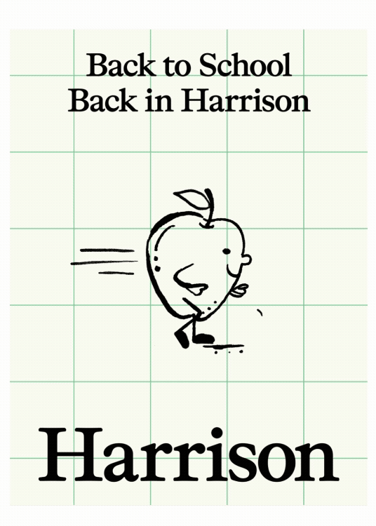 Harrison: from a suite of characters for a children's shoe brand. Comissioned by Ortolan. Animated by Steffie Yee.