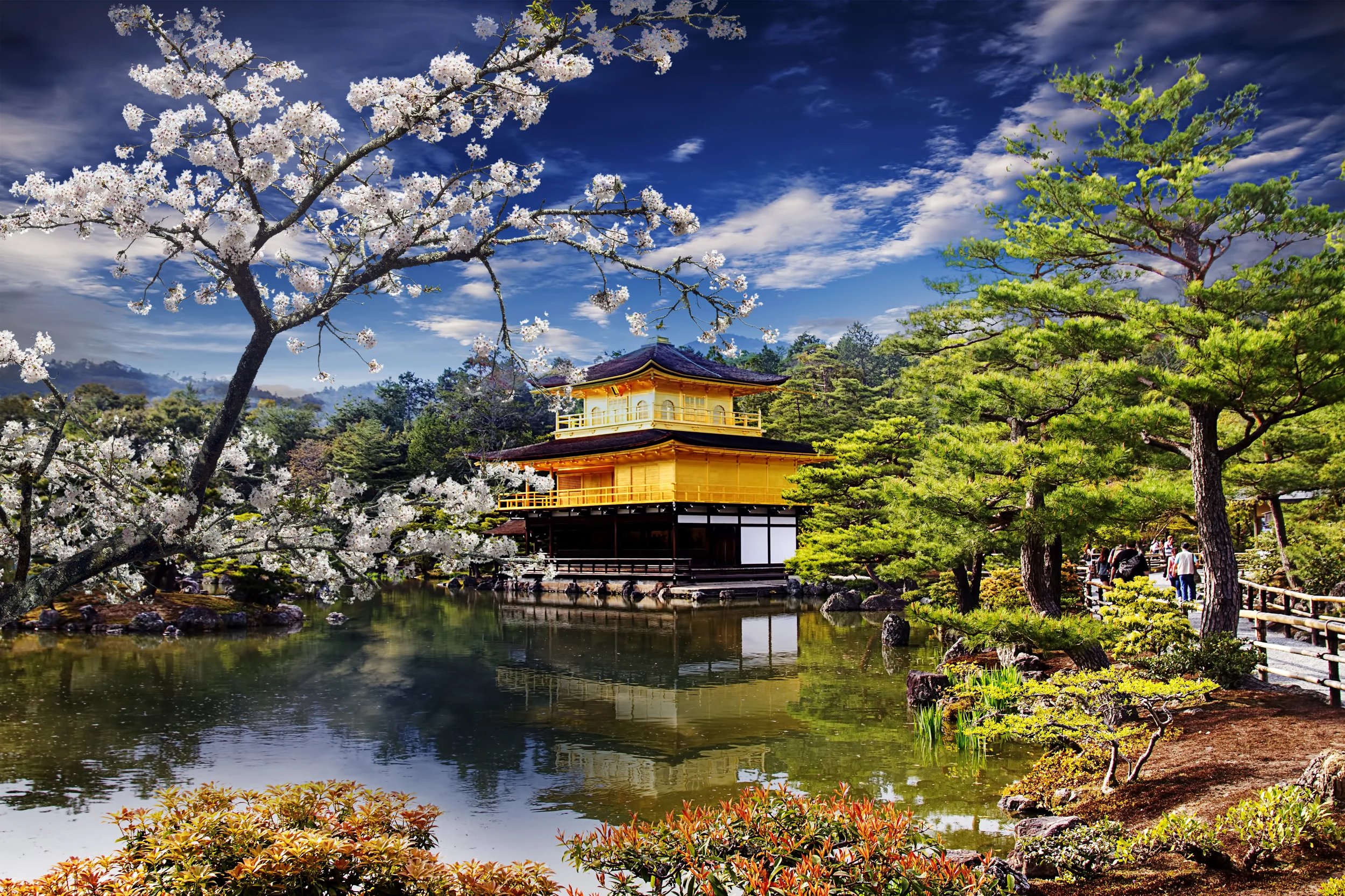 Gold Plated Temple Japan