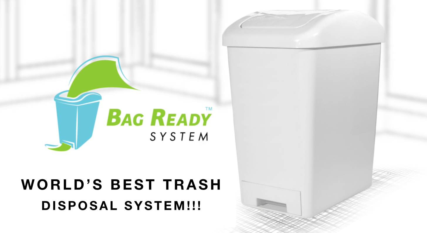 Bag-Ready System Trash Bin