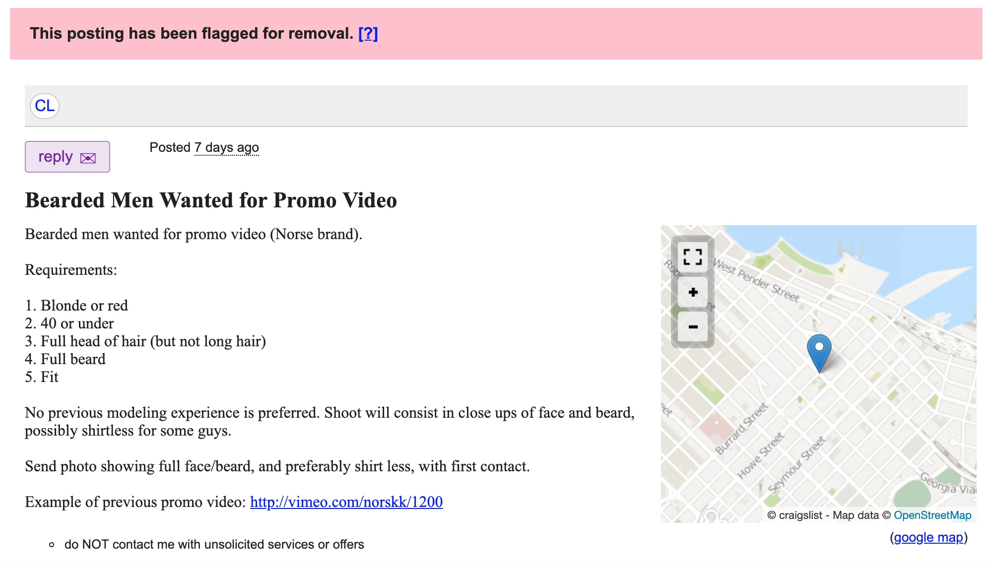 The offensive, oppressive, hateful, and discriminatory ad