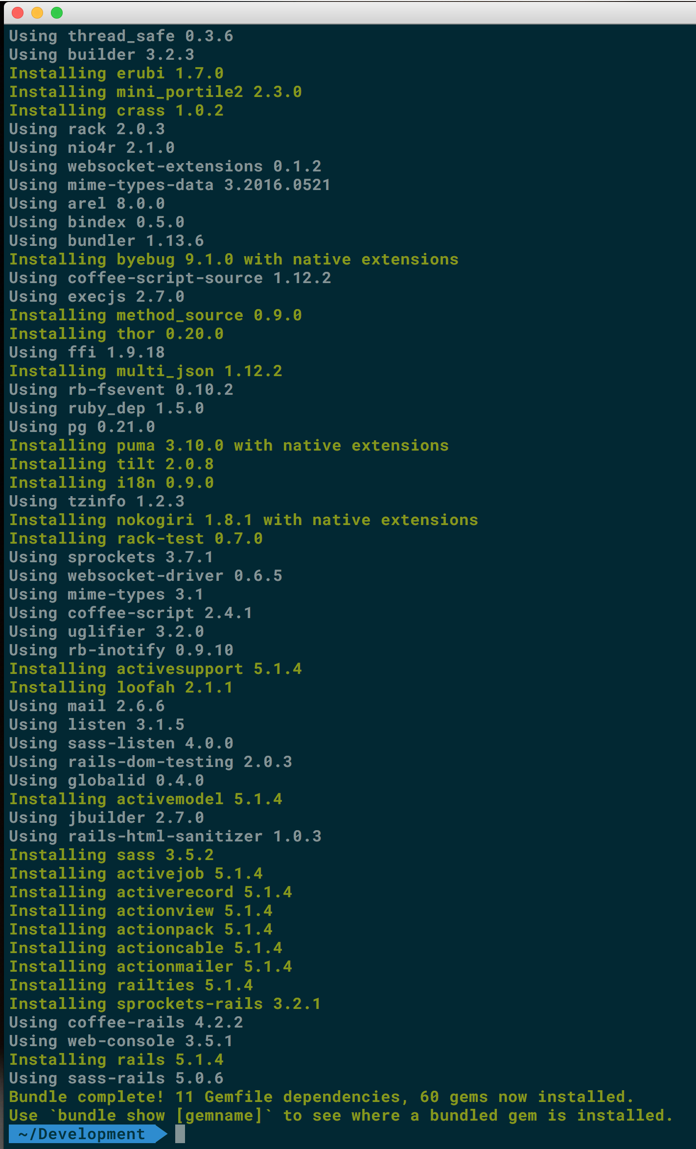 Behold the glory that is rails new