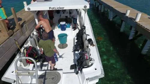 Potlicker our main Tec boat