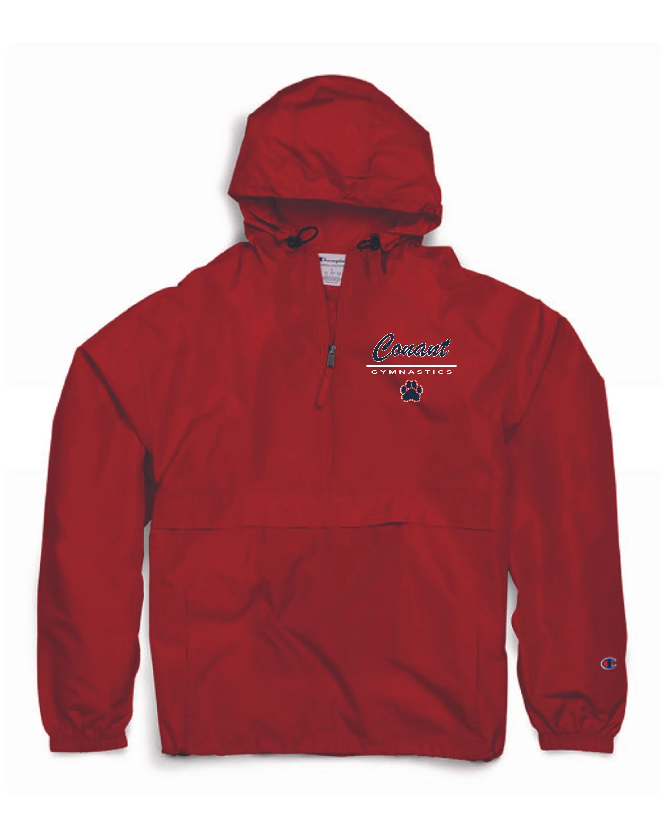Champion Adult Packable Anorak Quarter-Zip Jacket Mighty Mites
