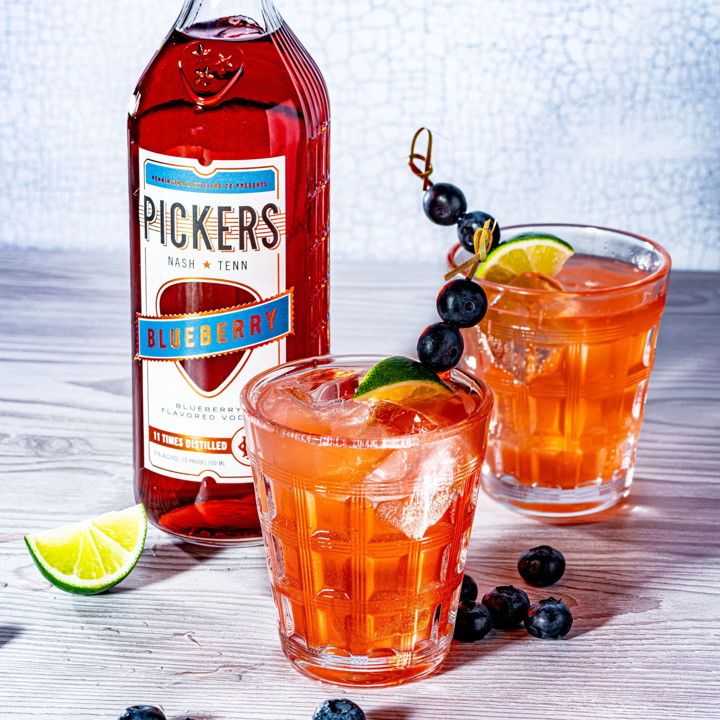 Blueberry Limeade — Pickers Vodka
