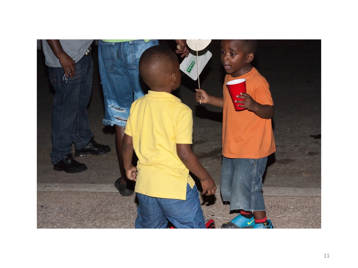 11. Untitled (Tara's birthday party), Dallas, Texas, 2014 Image included in the Mourning Breaks exhibition, and is part of the ongoing work documenting my family.