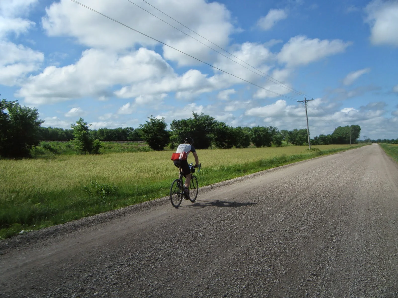 Test ride Friday afternoon outside Cottonwood Falls.