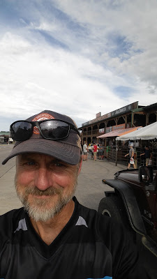 Pre-race dinner in Sturgis