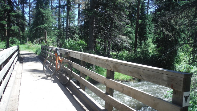 only a few of the water crossings had bridges