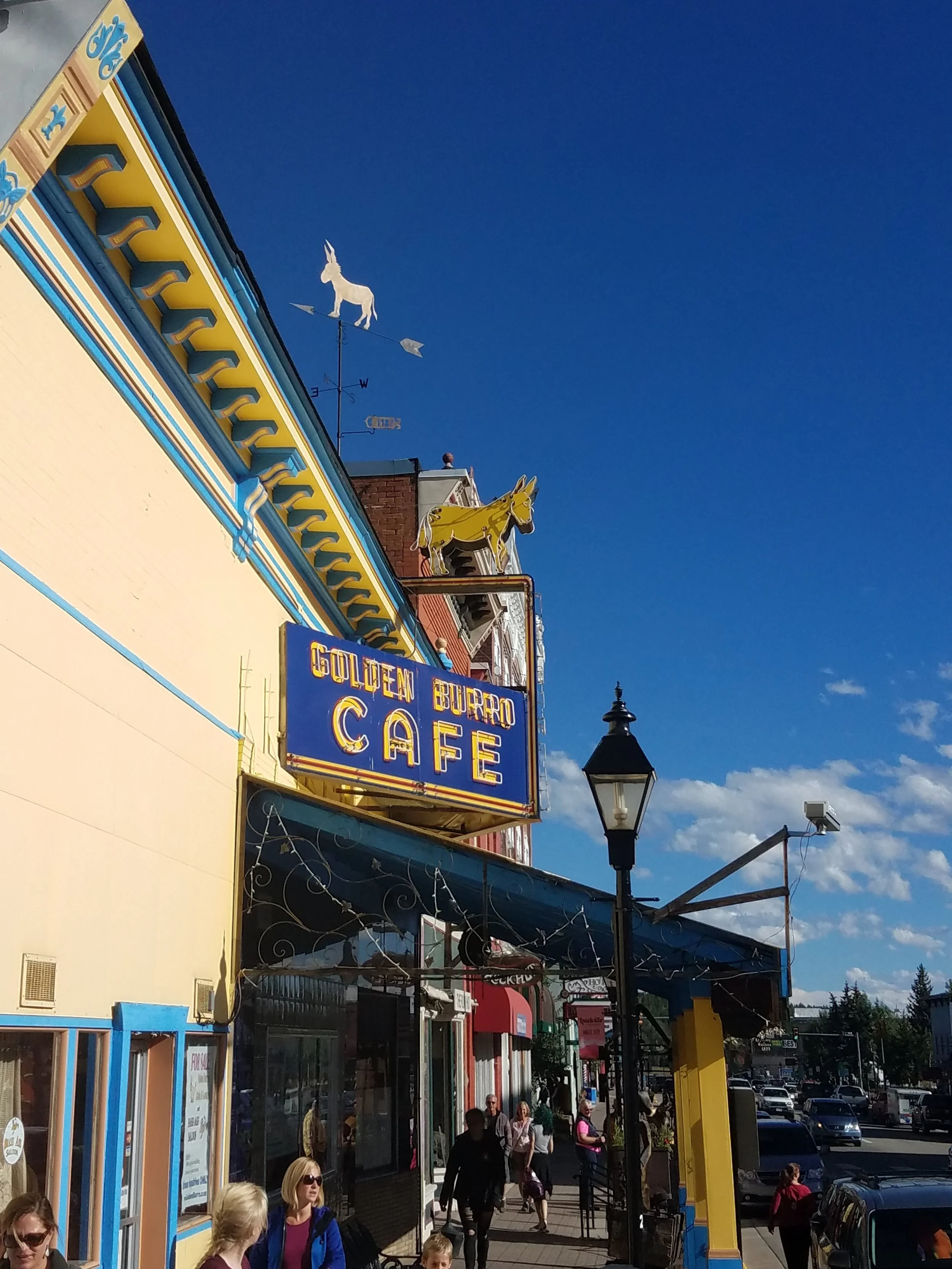 The Golden Burro - one of many fine dining options in Leadville.