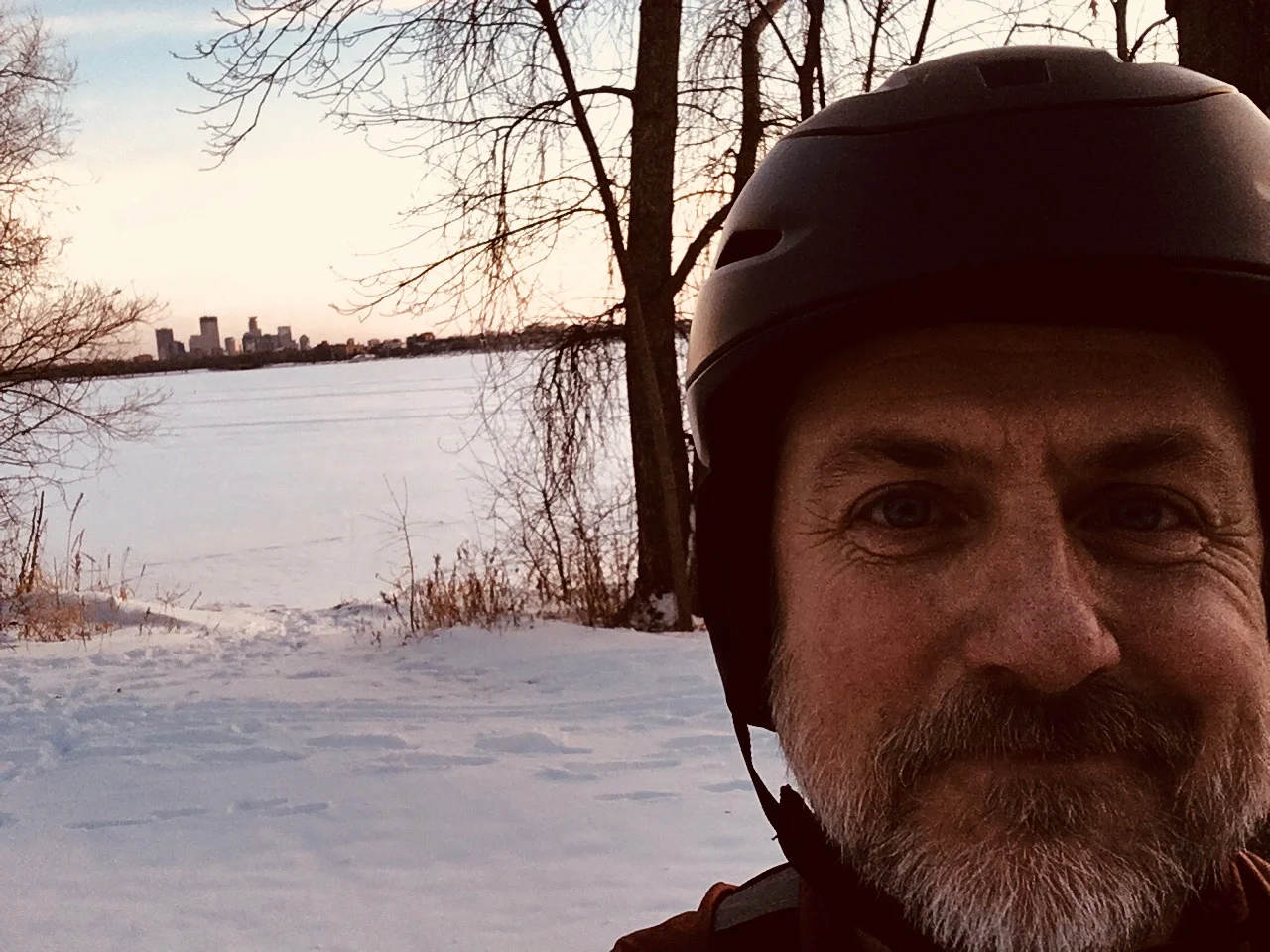 For my last morning commute I took a ride around the lakes. Hard to beat.