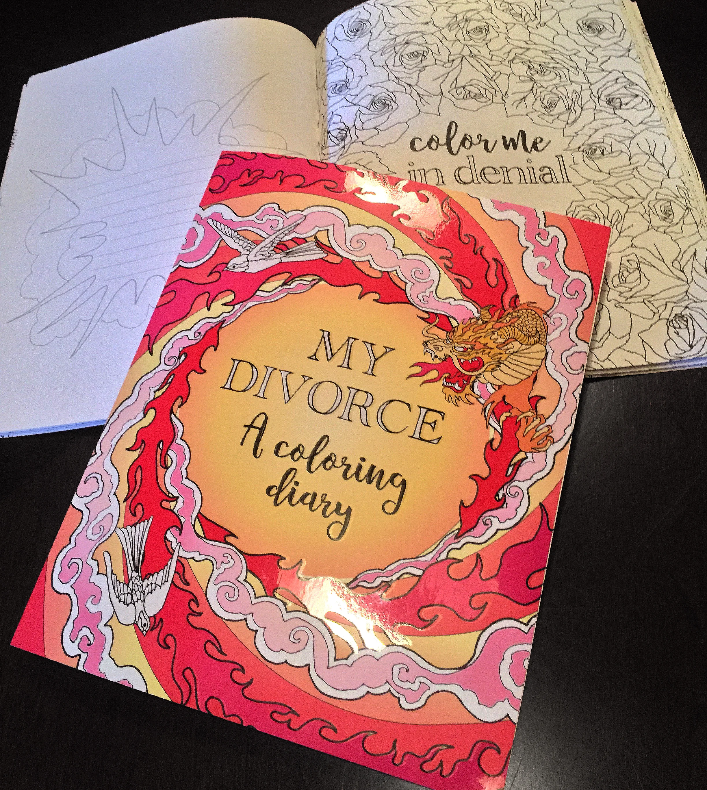 My Divorce Colouring Book.