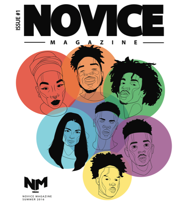 Cover of Novice Magazine summer issue 2016.