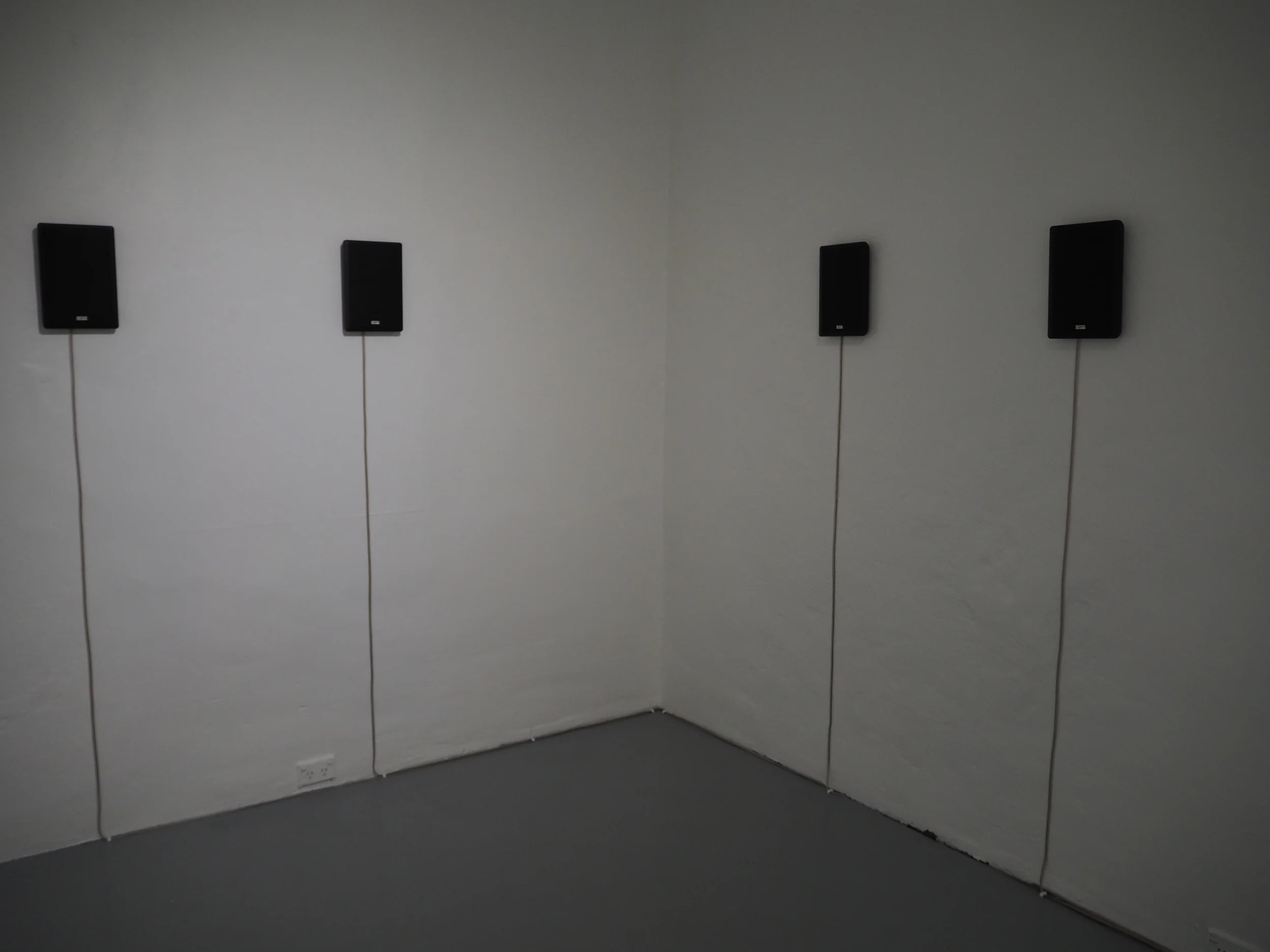 Christine Collins, Why call to the colours when you can signal the hornet, Captain Browning? (2015), audio track, 62 mins, played as a loop.