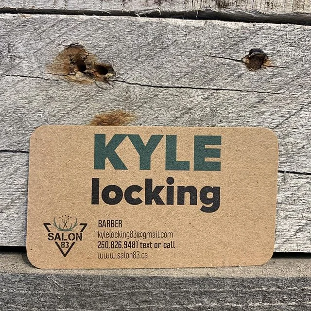 We’re very excited to welcome Kyle @barber_83 our first barber at Salon 83! Text or call him at 250.826.9481 or email him at kylelocking83@gmail.com
#canmorebarber #salon83 #canmore #goodhair #barber #canmorehairsalon #welcometothecrew