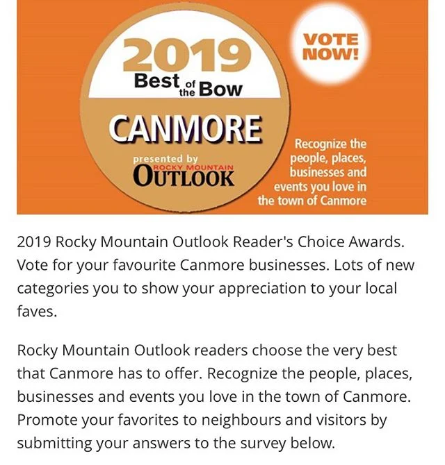 Hey friends! If you’re feeling like showing some of your favourite stylists some love, go for for us! 💚🙏💚
https://www.rmotoday.com/contests/canmore-best-of-the-bow-2019-1649853