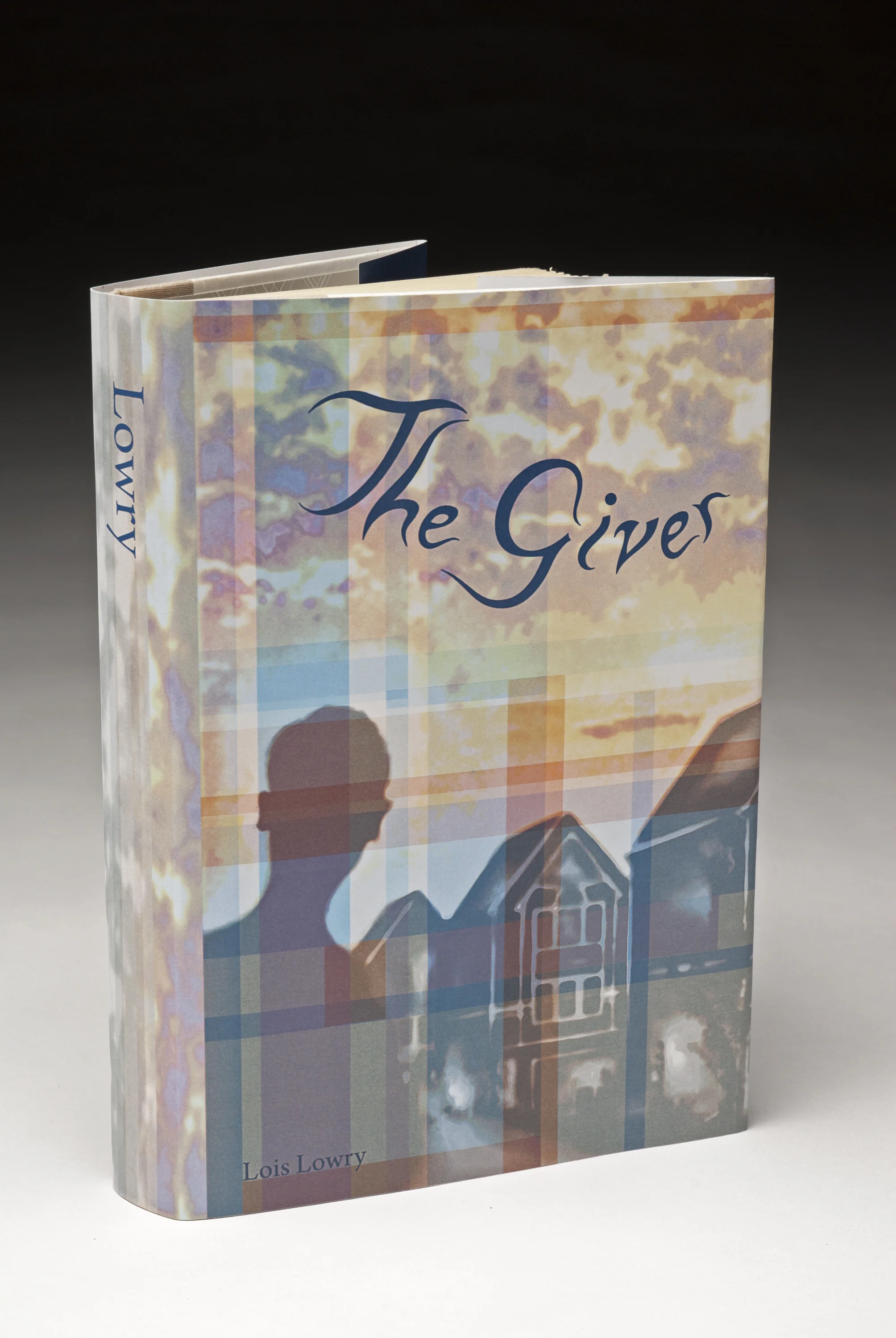 Redesign of book jacket for The Giver by Lois Lowry.