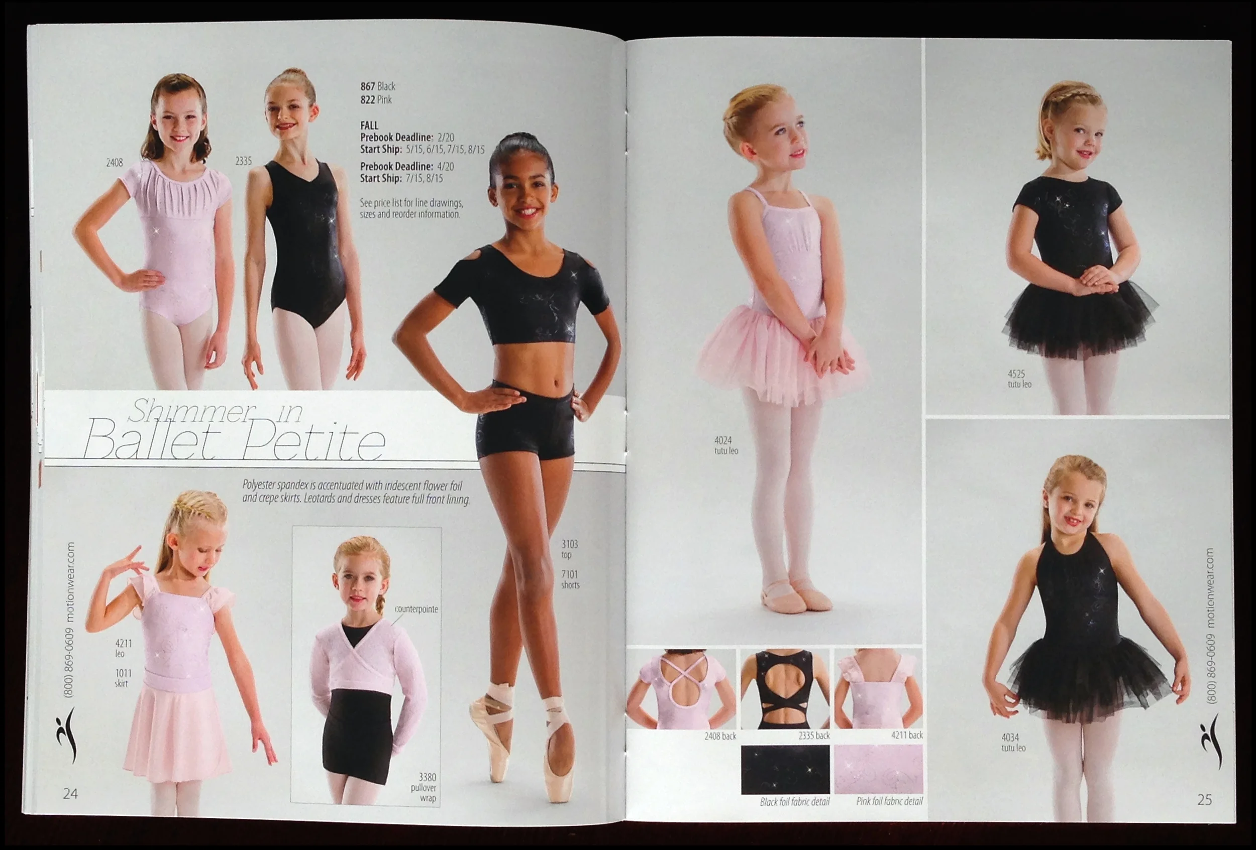 Catalog work done for Motionwear LLC.