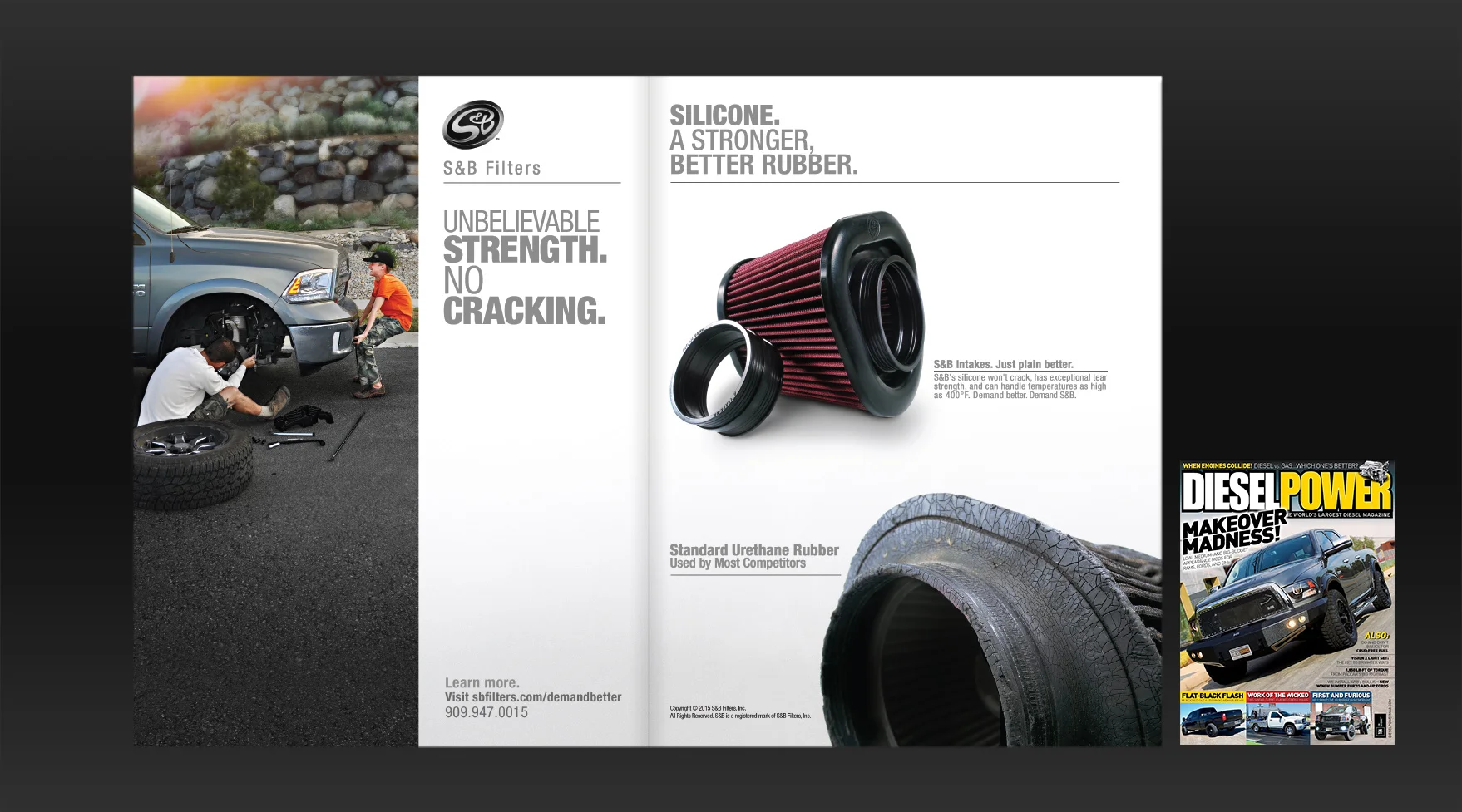 S&B Filters: Silicone is Better Ads